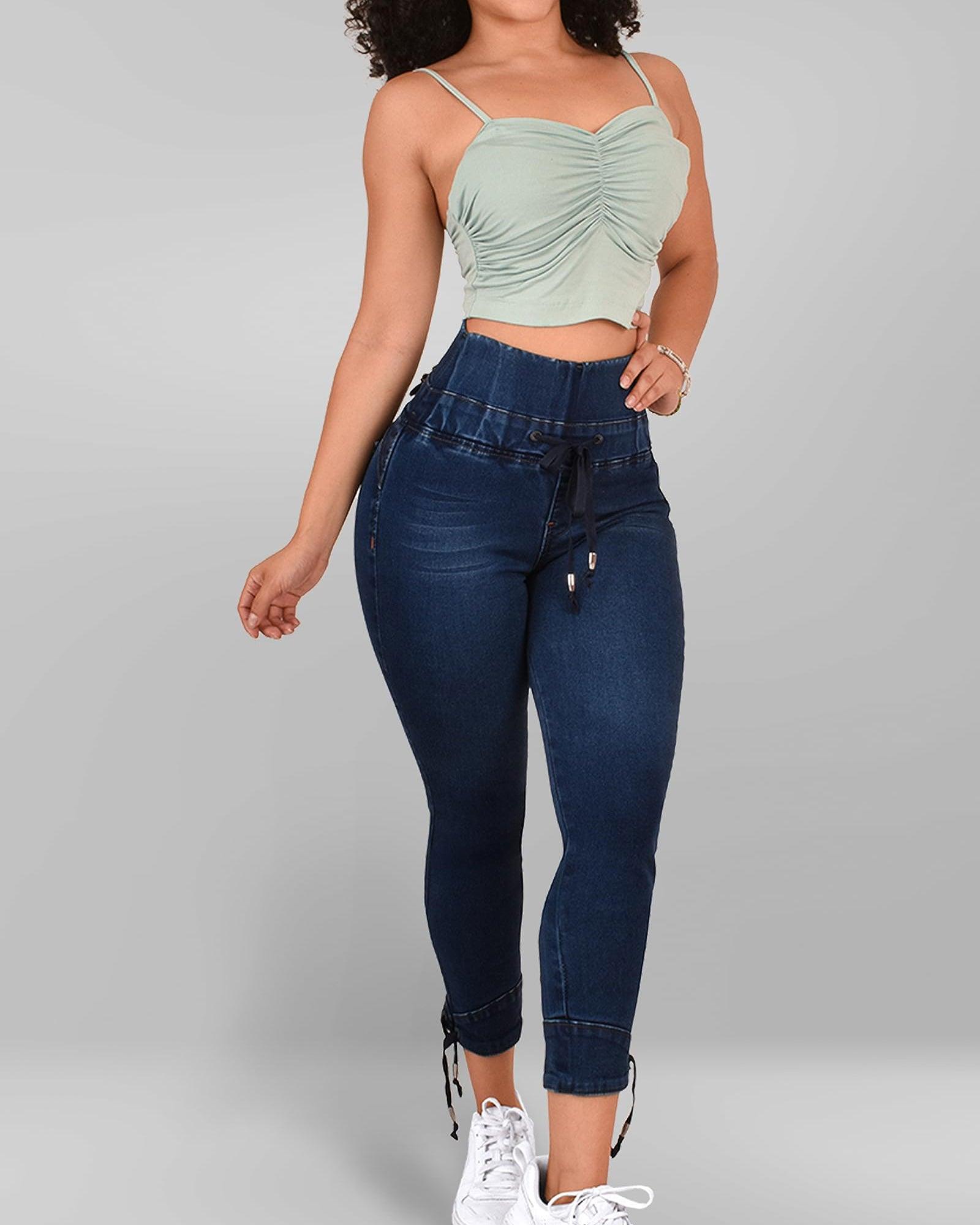 Levanta cola | Butt Lifting Jeans | High Waisted Jeans for Women - Wishe