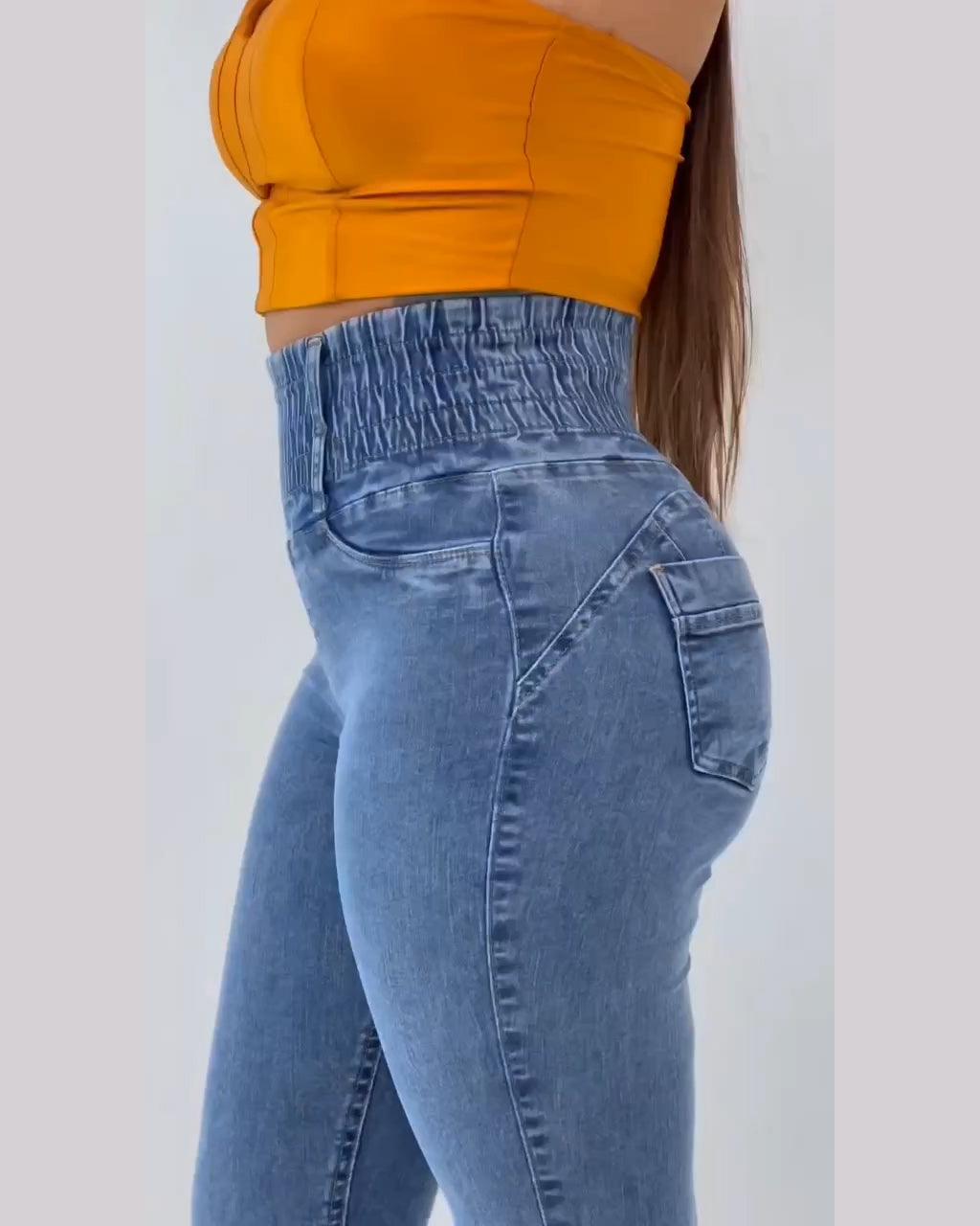 Stretchy Sliming Jeans - Wishe