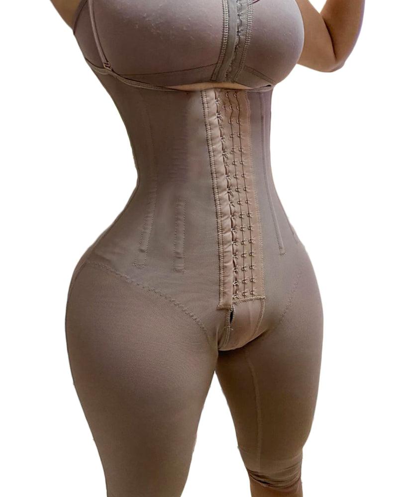 Bodyshaper For Women Full Body Support Compression Open Bust Charming Curves - Wishe